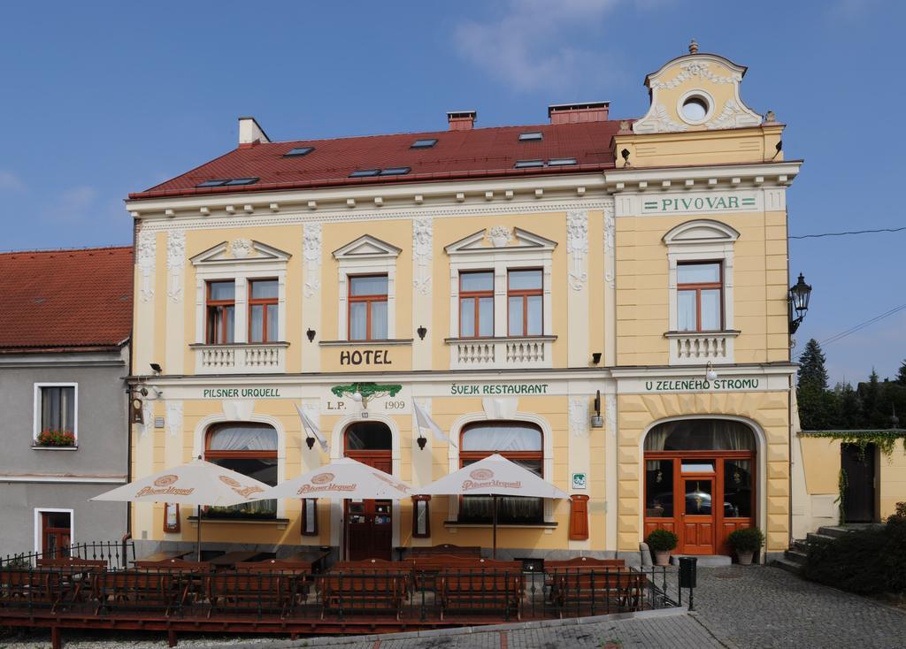 Hotel U Zeleneho stromu Nepomuk Exteriér fotografie