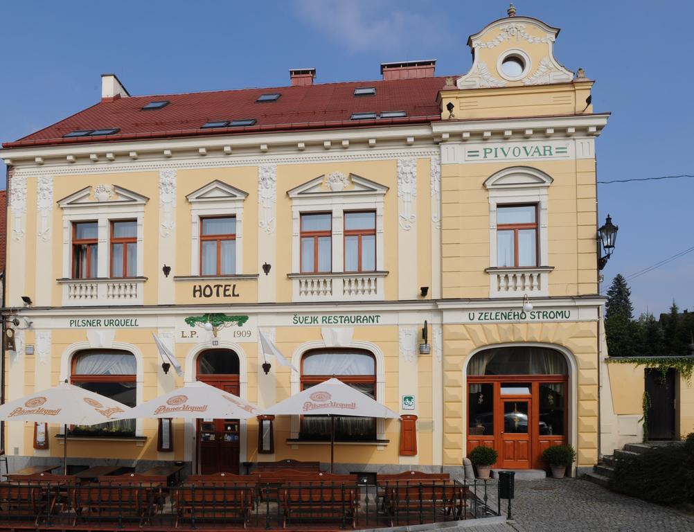 Hotel U Zeleneho stromu Nepomuk Exteriér fotografie